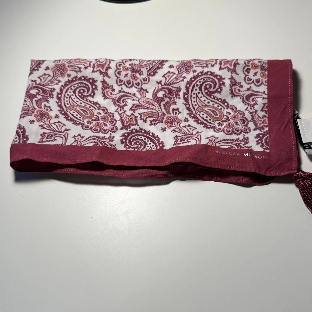 Rebecca Minkoff Bandana Paisley Print Scarf NWT